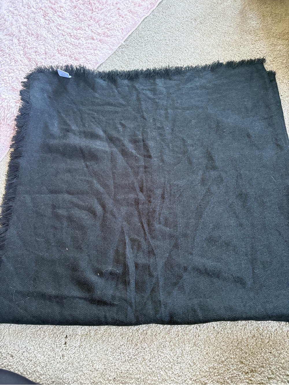 Black Blanket Scarf